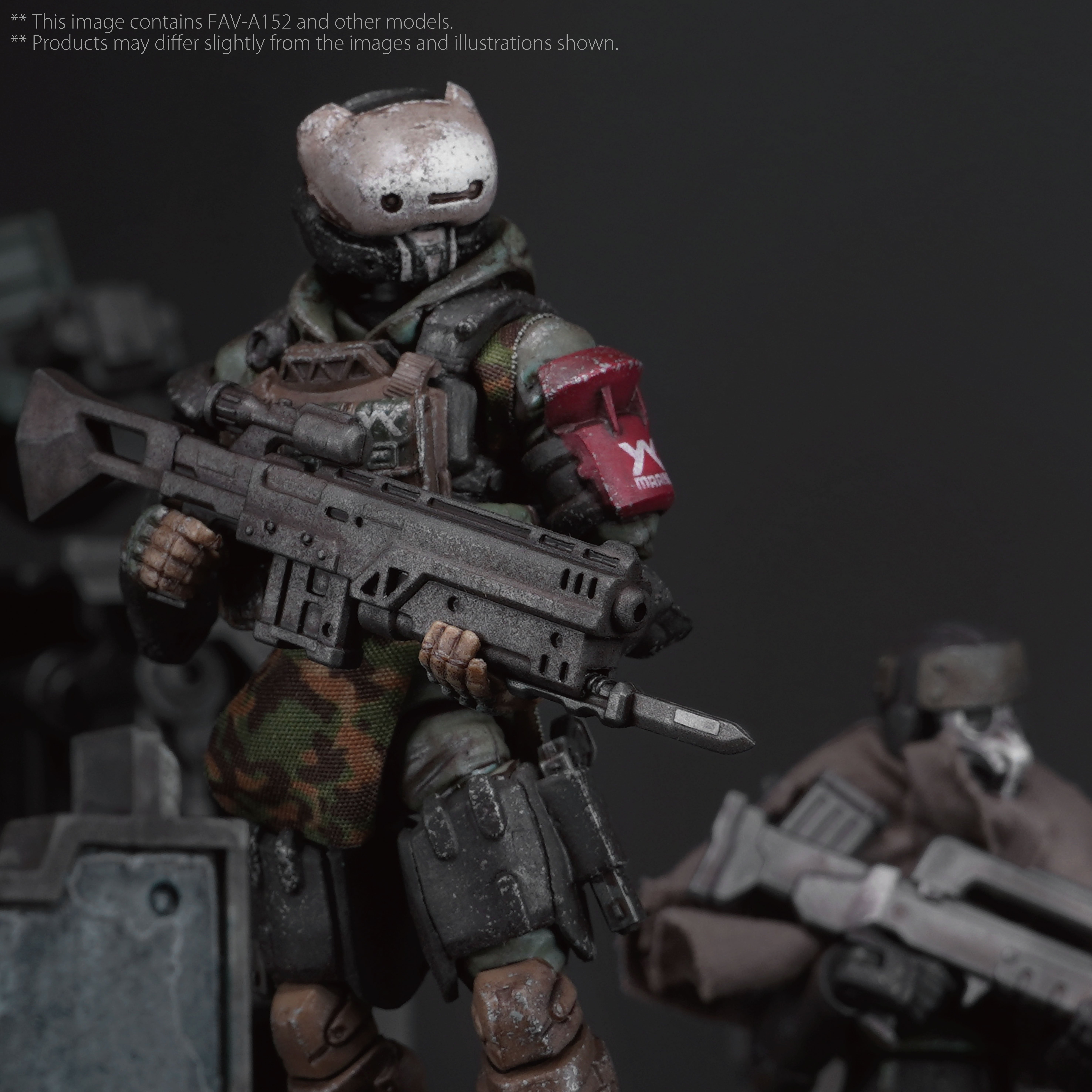 Acid Rain FAV-A152 Marine Mist Raider 1/18 Scale Action Figure