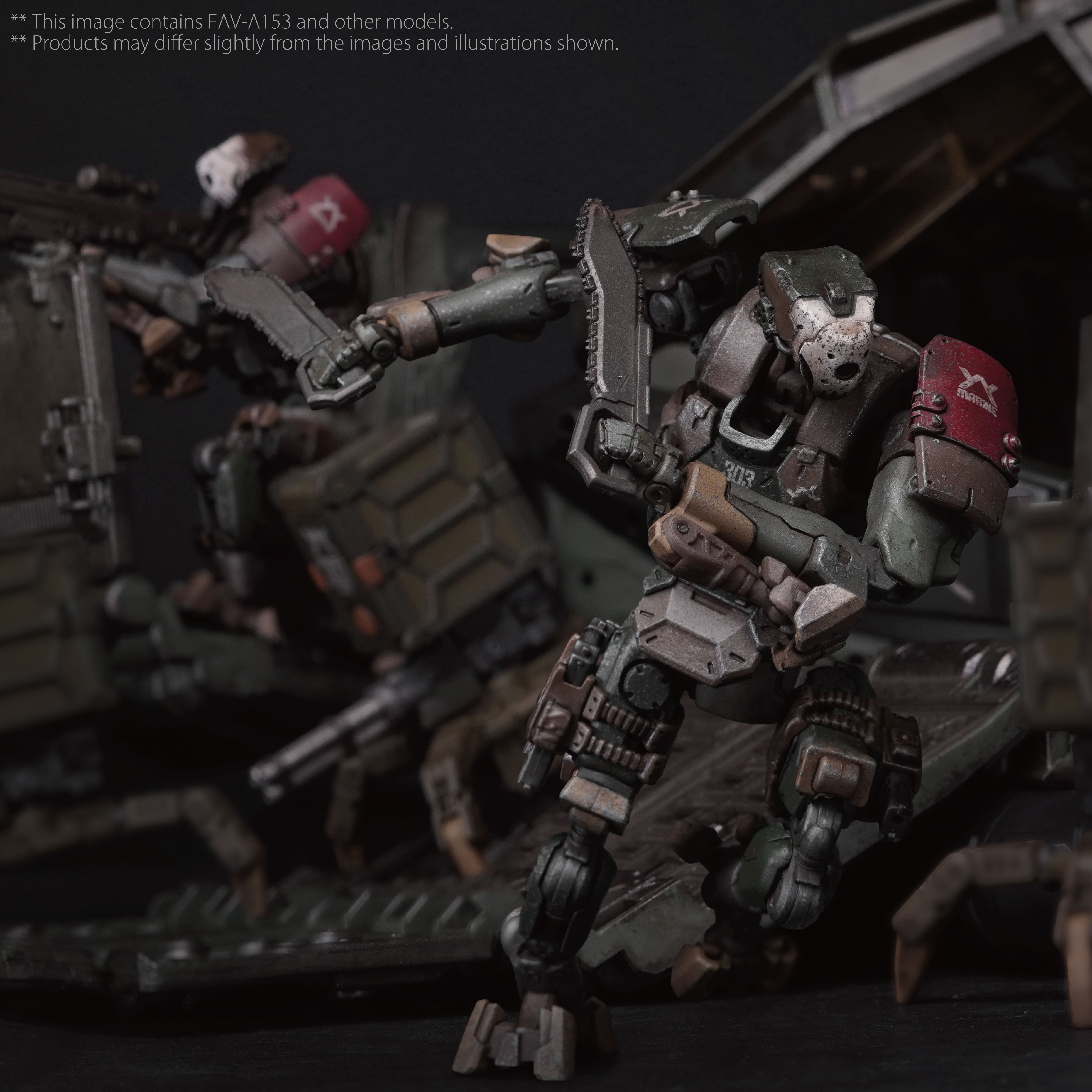Acid Rain FAV-A153 MTH-42m Marineshield Camelbot 1/18 Scale Action