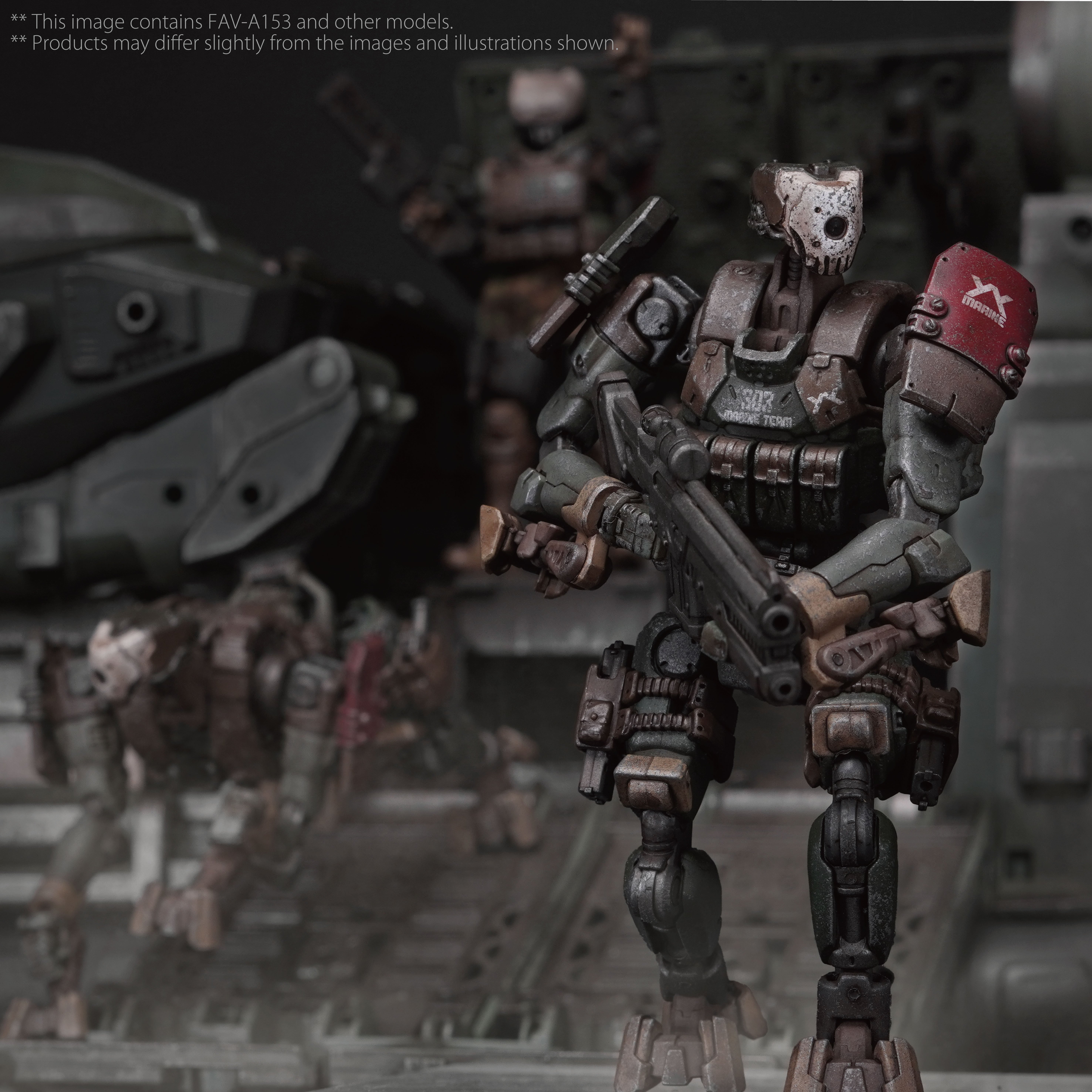 Acid Rain FAV-A153 MTH-42m Marineshield Camelbot 1/18 Scale Action
