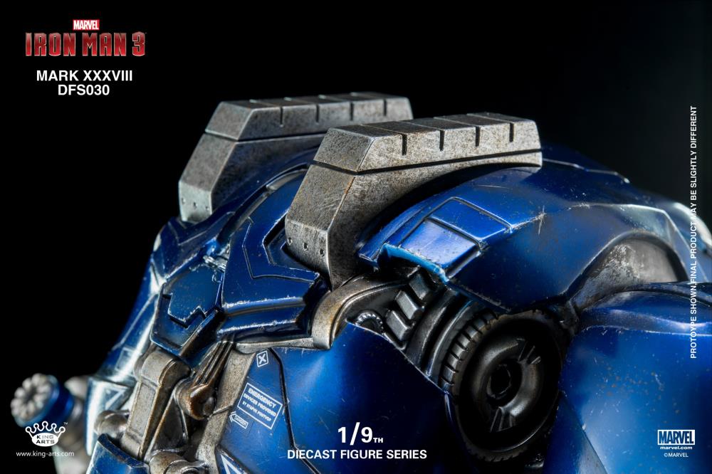 Iron Man 3: 1/9 Scale Iron Man Mark XXXVIII Igor Armor Figure Gallery Image 11