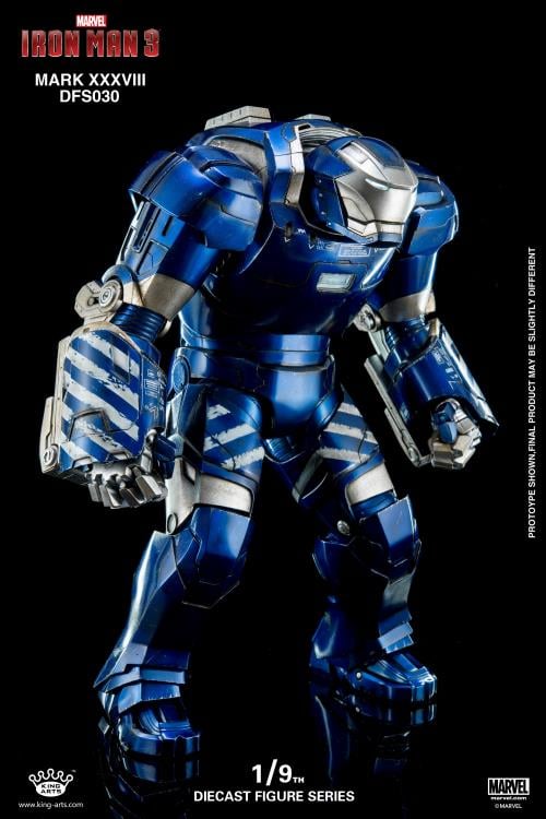 Iron Man 3: 1/9 Scale Iron Man Mark XXXVIII Igor Armor Figure Gallery Image 3
