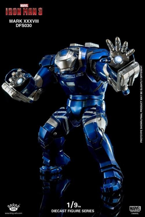 Iron Man 3: 1/9 Scale Iron Man Mark XXXVIII Igor Armor Figure Gallery Image 6