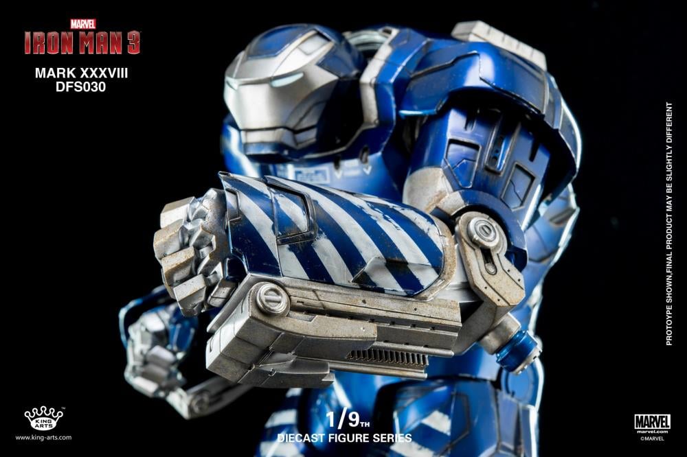 Iron Man 3: 1/9 Scale Iron Man Mark XXXVIII Igor Armor Figure Gallery Image 14
