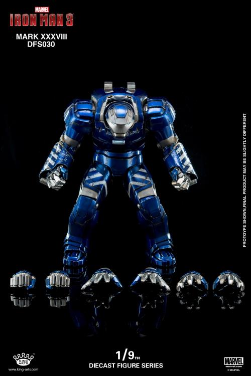 Iron Man 3: 1/9 Scale Iron Man Mark XXXVIII Igor Armor Figure Gallery Image 2
