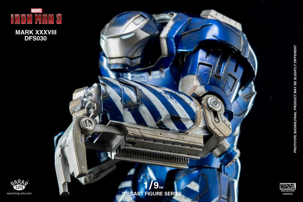 Iron Man 3: 1/9 Scale Iron Man Mark XXXVIII Igor Armor Figure Gallery Image 15