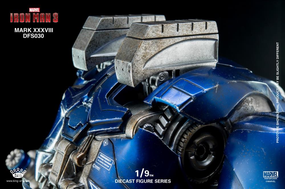 Iron Man 3: 1/9 Scale Iron Man Mark XXXVIII Igor Armor Figure Gallery Image 13