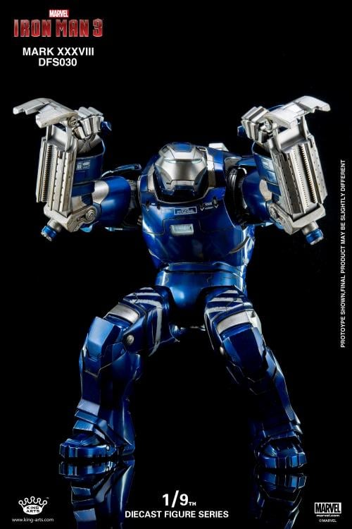 Iron Man 3: 1/9 Scale Iron Man Mark XXXVIII Igor Armor Figure Gallery Image 7