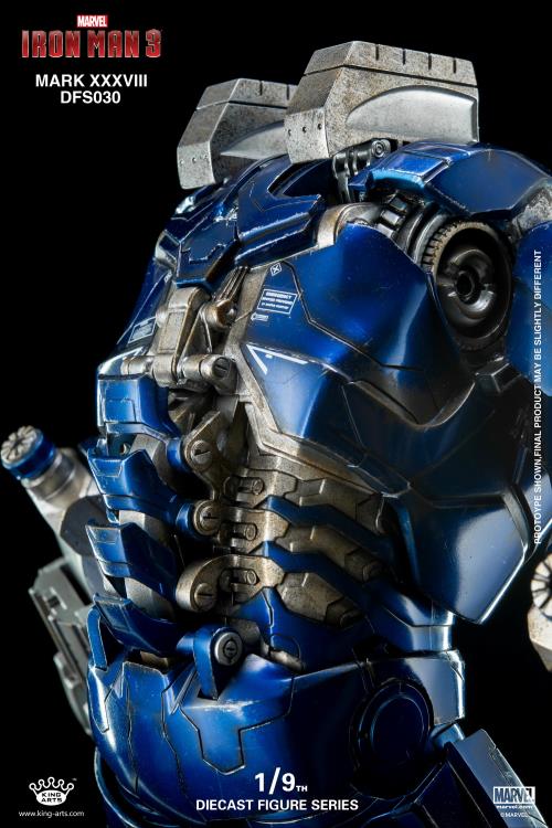 Iron Man 3: 1/9 Scale Iron Man Mark XXXVIII Igor Armor Figure Gallery Image 12