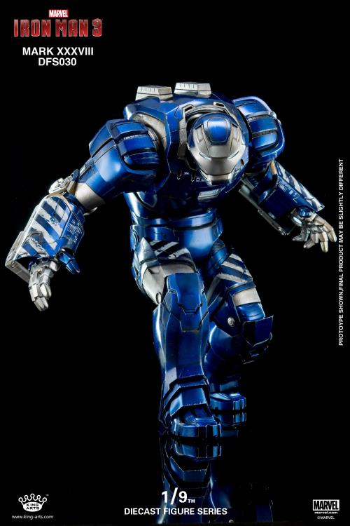 Iron Man 3: 1/9 Scale Iron Man Mark XXXVIII Igor Armor Figure Gallery Image 4