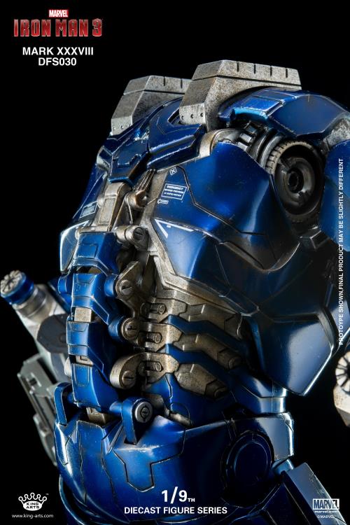 Iron Man 3: 1/9 Scale Iron Man Mark XXXVIII Igor Armor Figure Gallery Image 10