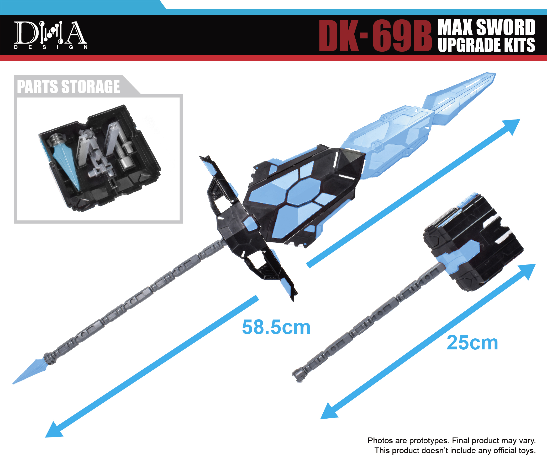 DK-69B Max Sword Upgrade Kit