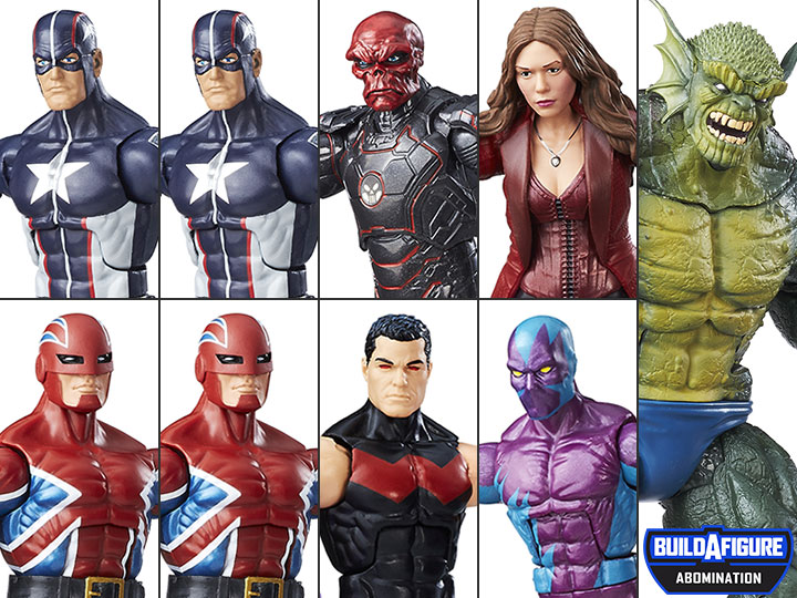 Captain America: Civil War Marvel Legends Wave 3 Case of 8 (Abomination BAF) Gallery Image 1