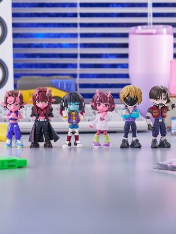 Milky Subway The Galactic Limited Express PalVerse Box of 6 Figure
