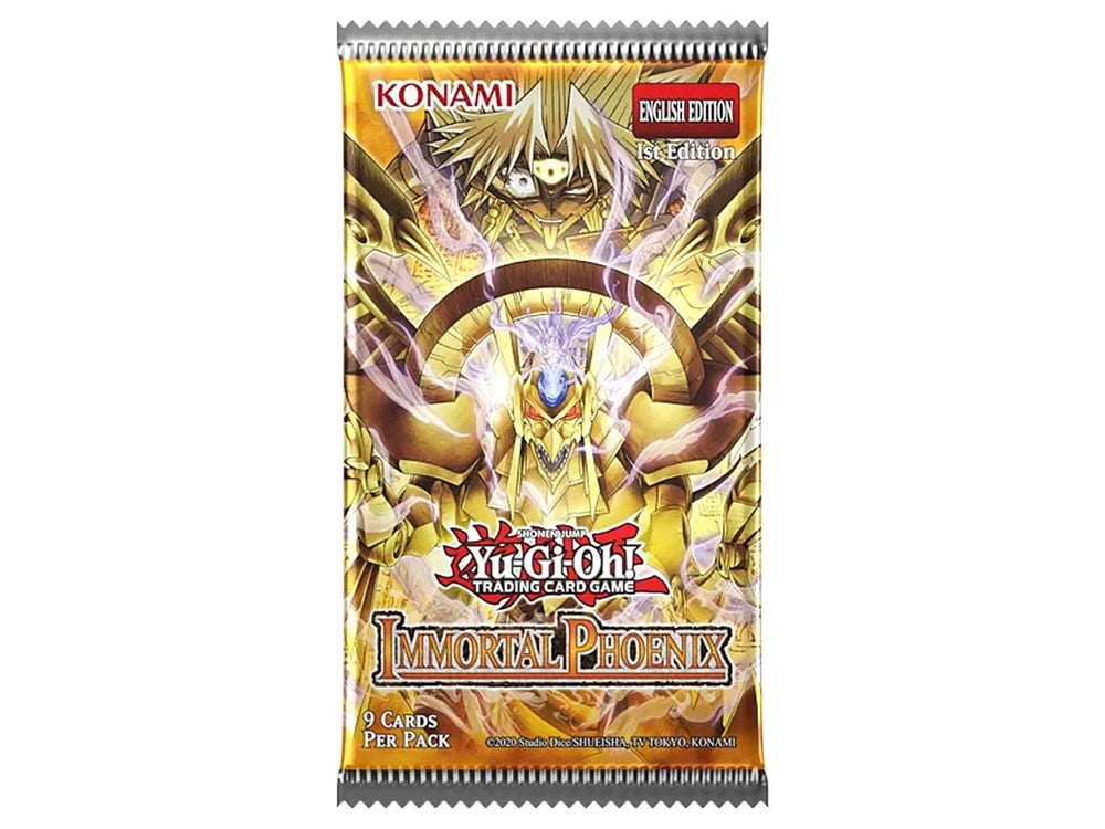 Yu-Gi-Oh! Trading Card Game Immortal Phoenix Booster Display