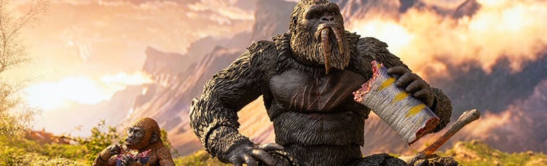 Godzilla x Kong: The New Empire Kong & Suko Exclusive Action Figure Set