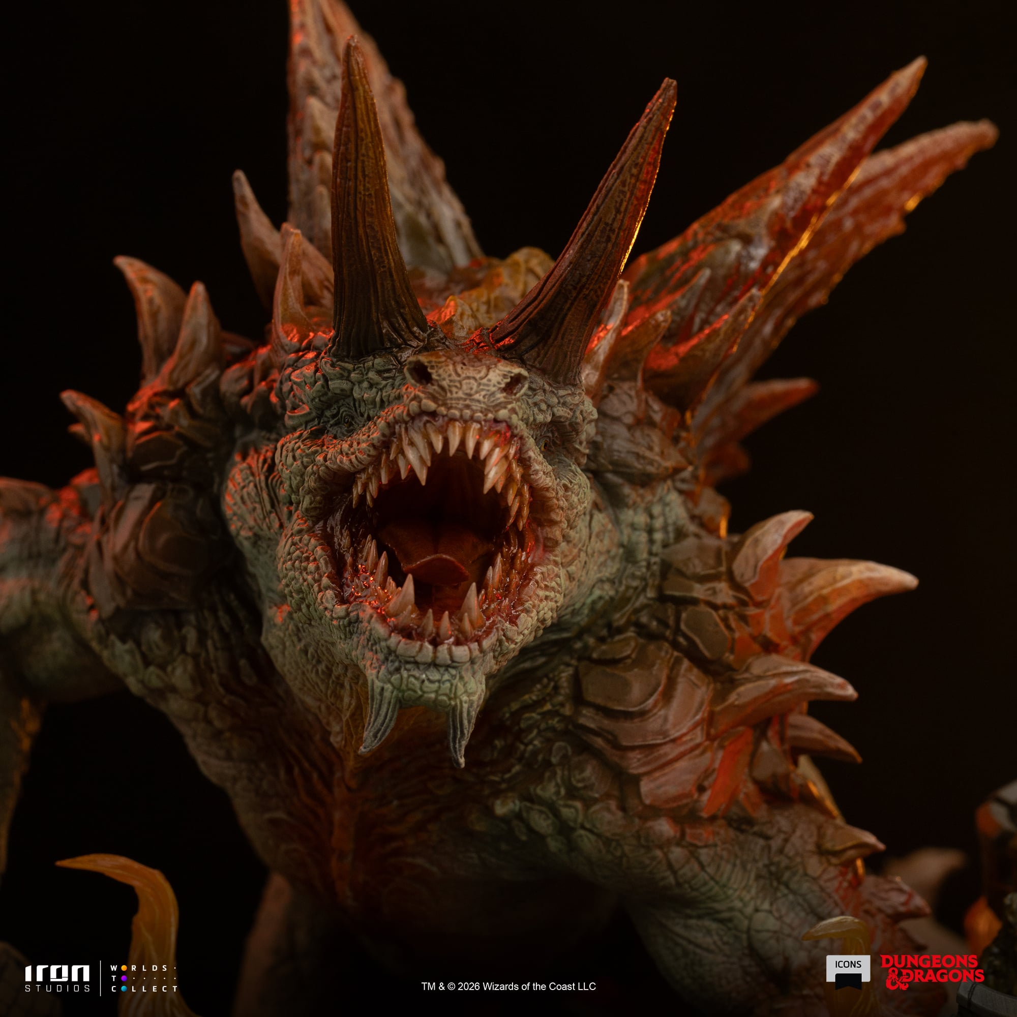 Dungeons & Dragons Icons Tarrasque Statue