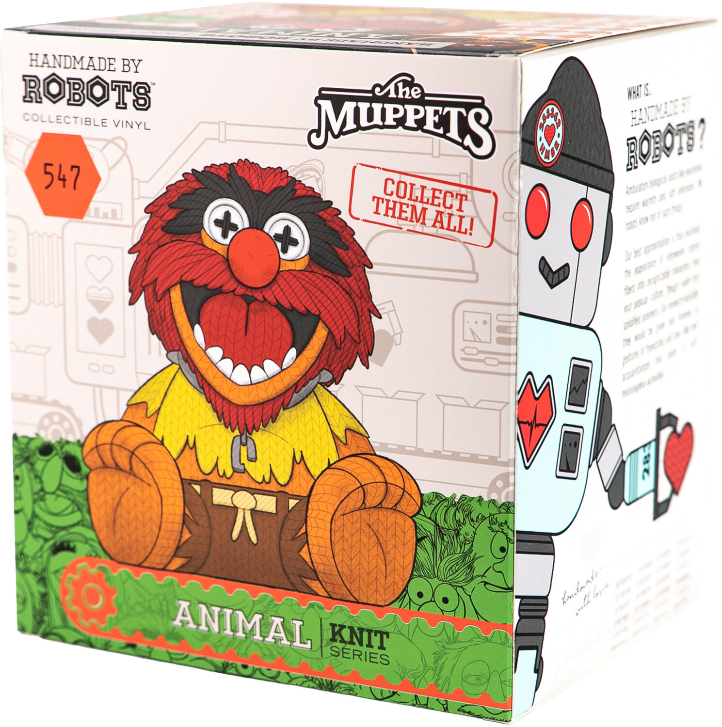 The Muppets Handmade By Robots #547 Animal Figure