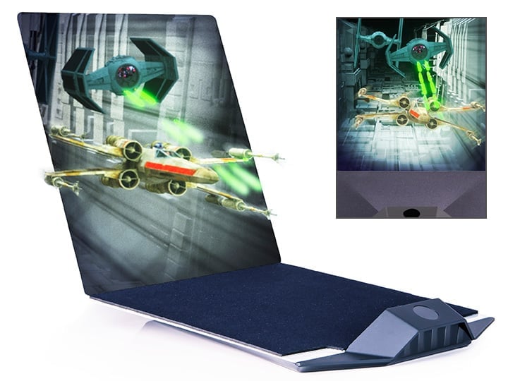 Star Wars 3D Hologram - Death Star: Trench Run & Display Unit Gallery Image 1