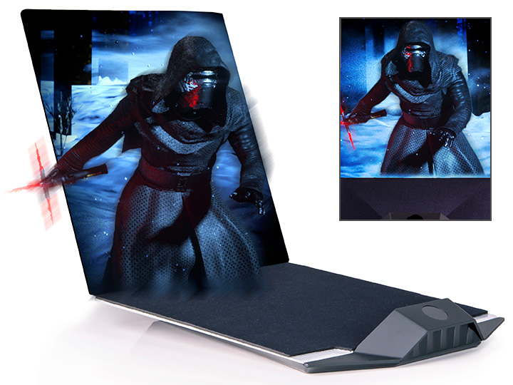 Star Wars 3D Hologram - Kylo Ren & Display Unit Gallery Image 1