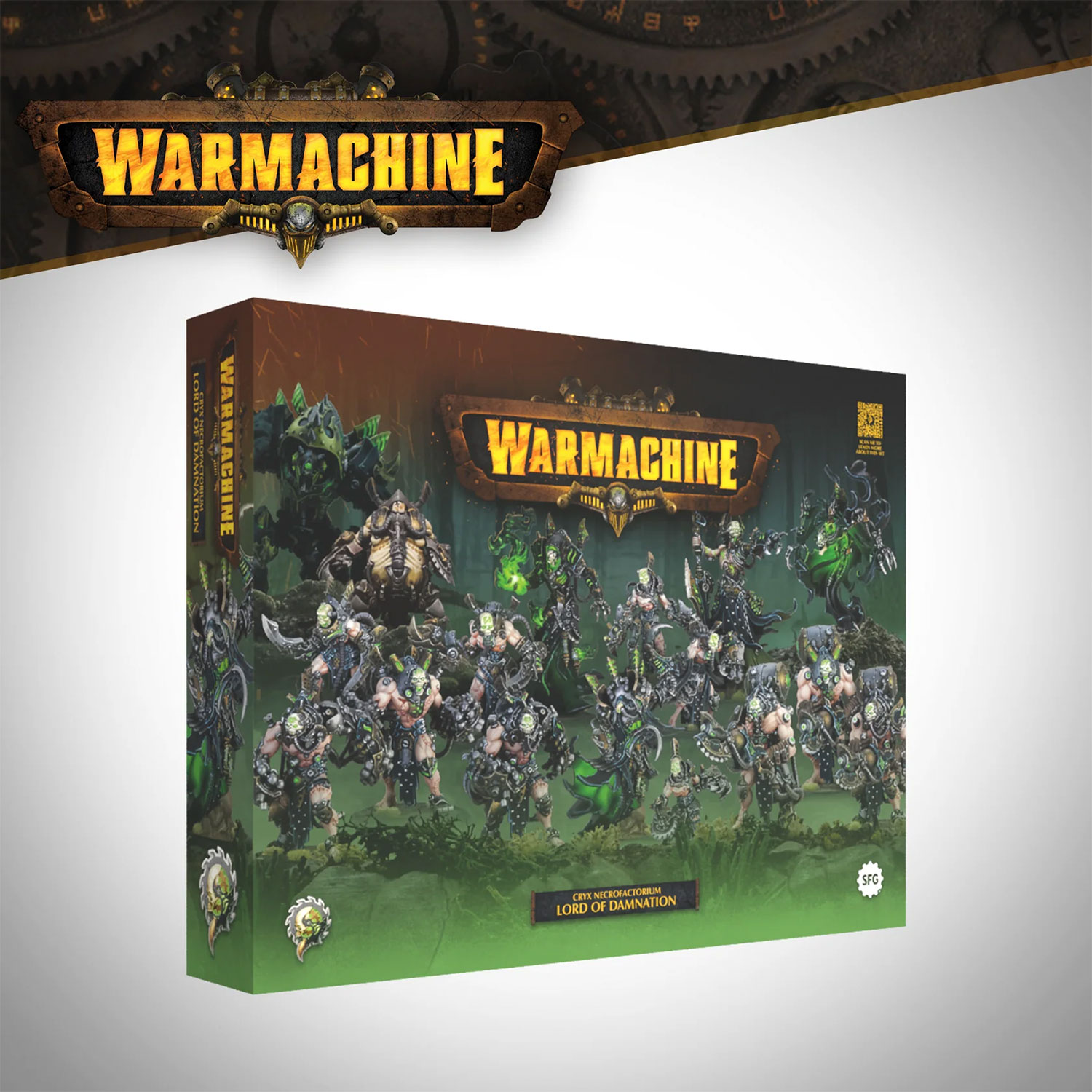 Warmachine: Cryx Necrofactorium Lord of Damnation Army Box