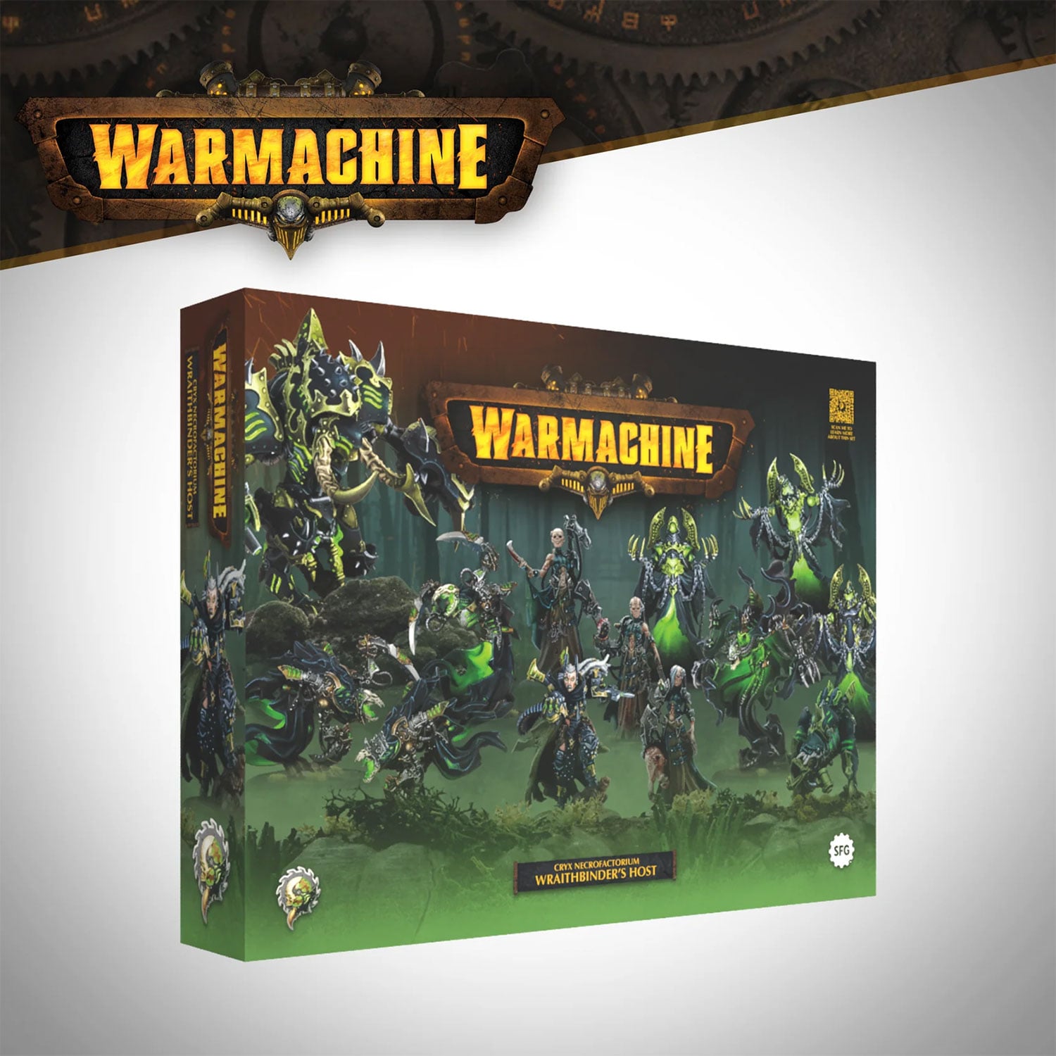 Warmachine: Cryx Necrofactorium Wraithbinder's Host Army Box