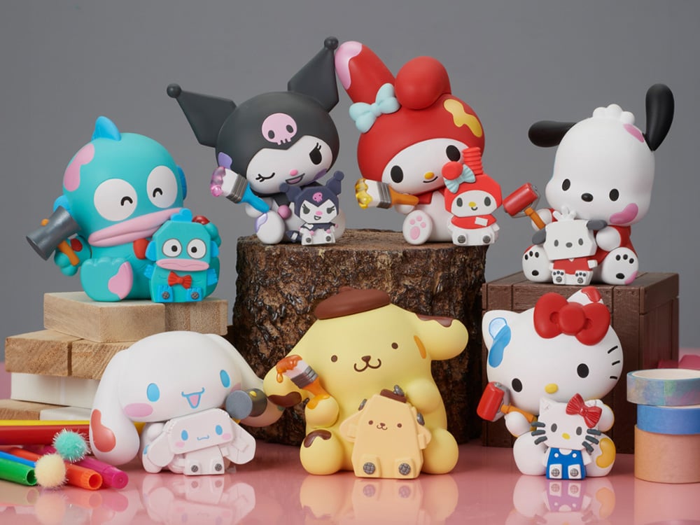 Sanrio Perihapi! Hello Kitty & Friends Crafting Under Way Box of 8
