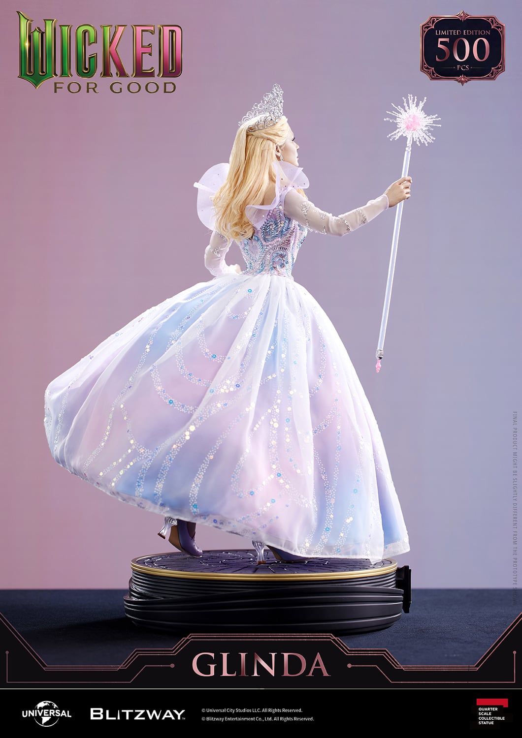 Wicked: For Good Glinda 1/4 Superb Scale Limited Edition Statue