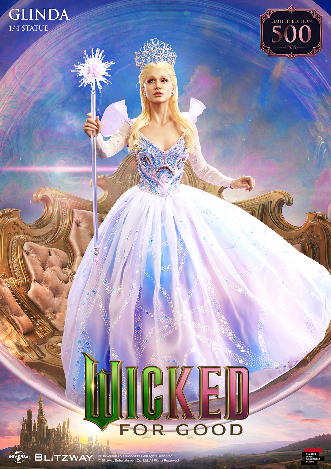 Wicked: For Good Glinda 1/4 Superb Scale Limited Edition Statue