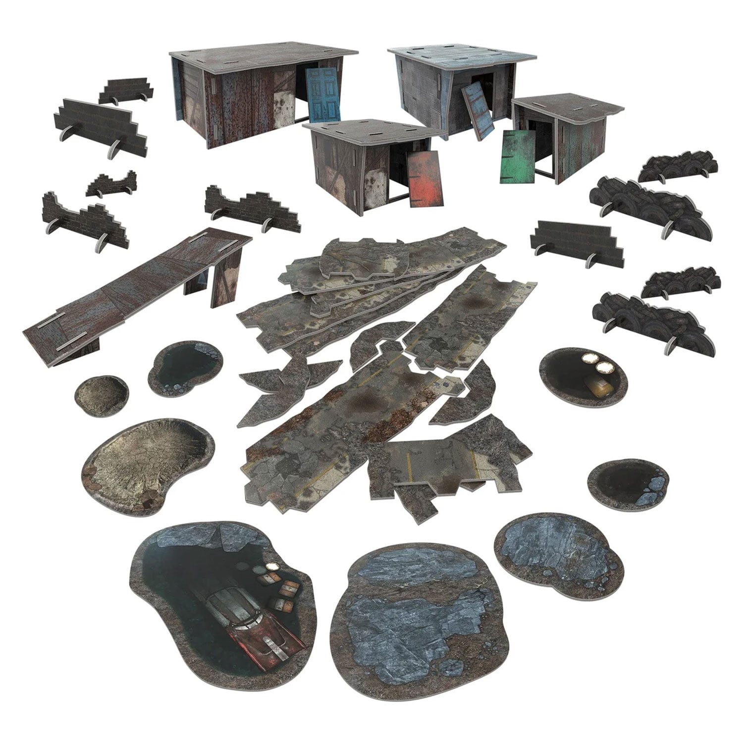 Fallout: Wasteland Warfare Into the Wasteland Solo Starter Set