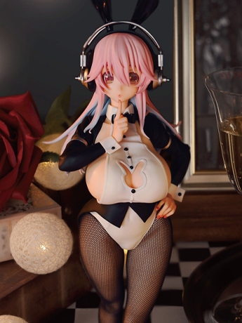 Nitroplus BiCute Bunnies Super Sonico (Newly Drawn Costume Tailcoat Ver.) Figure (Reissue)