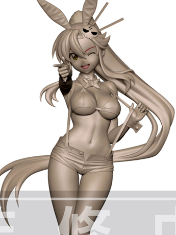 Tengen Toppa Gurren Lagann BiCute Bunnies Yoko Figure