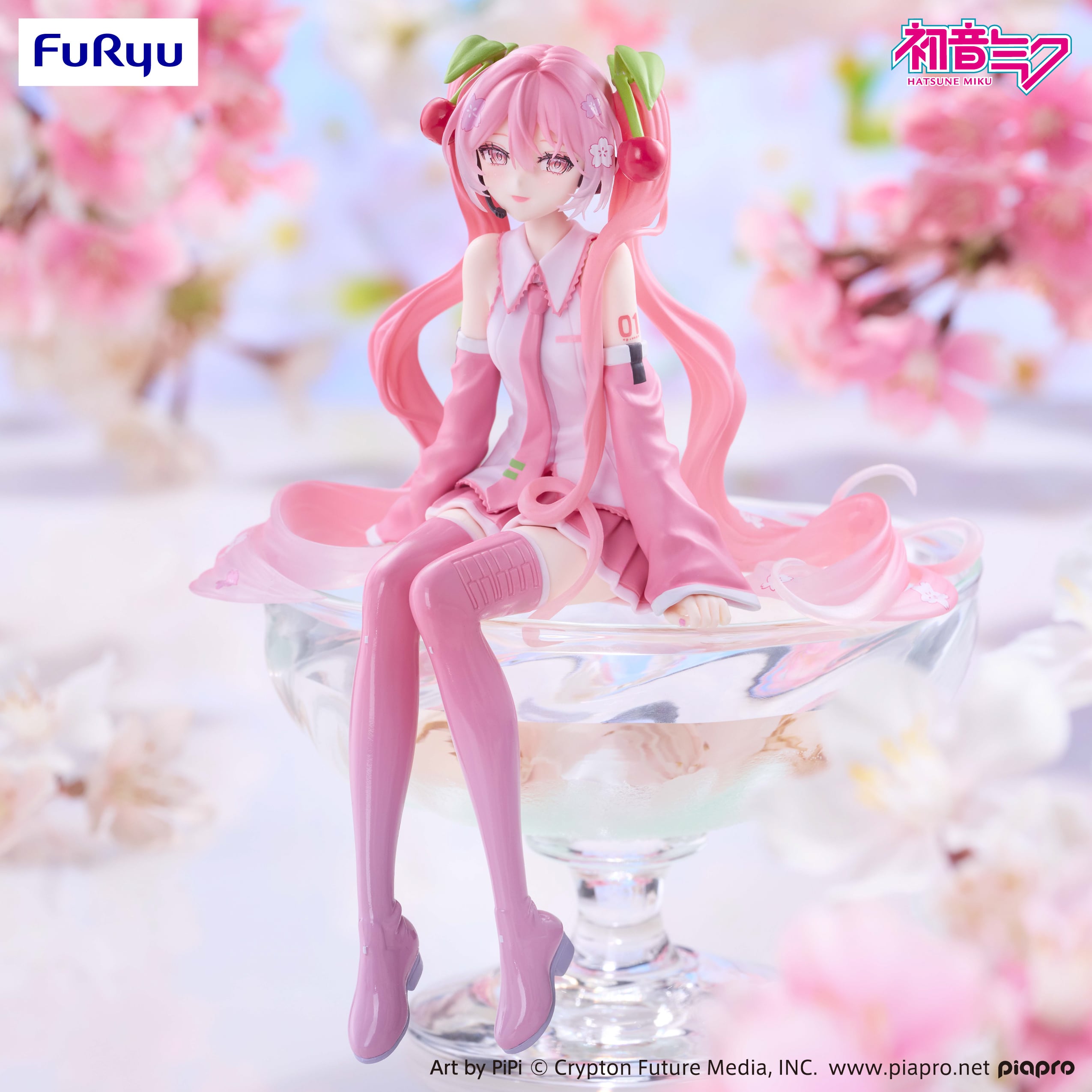 26.未開封★kaka★prostars★フィギュア Vocaloid Sakura Miku (2026 Smile Ver.) Noodle Stopper Figure