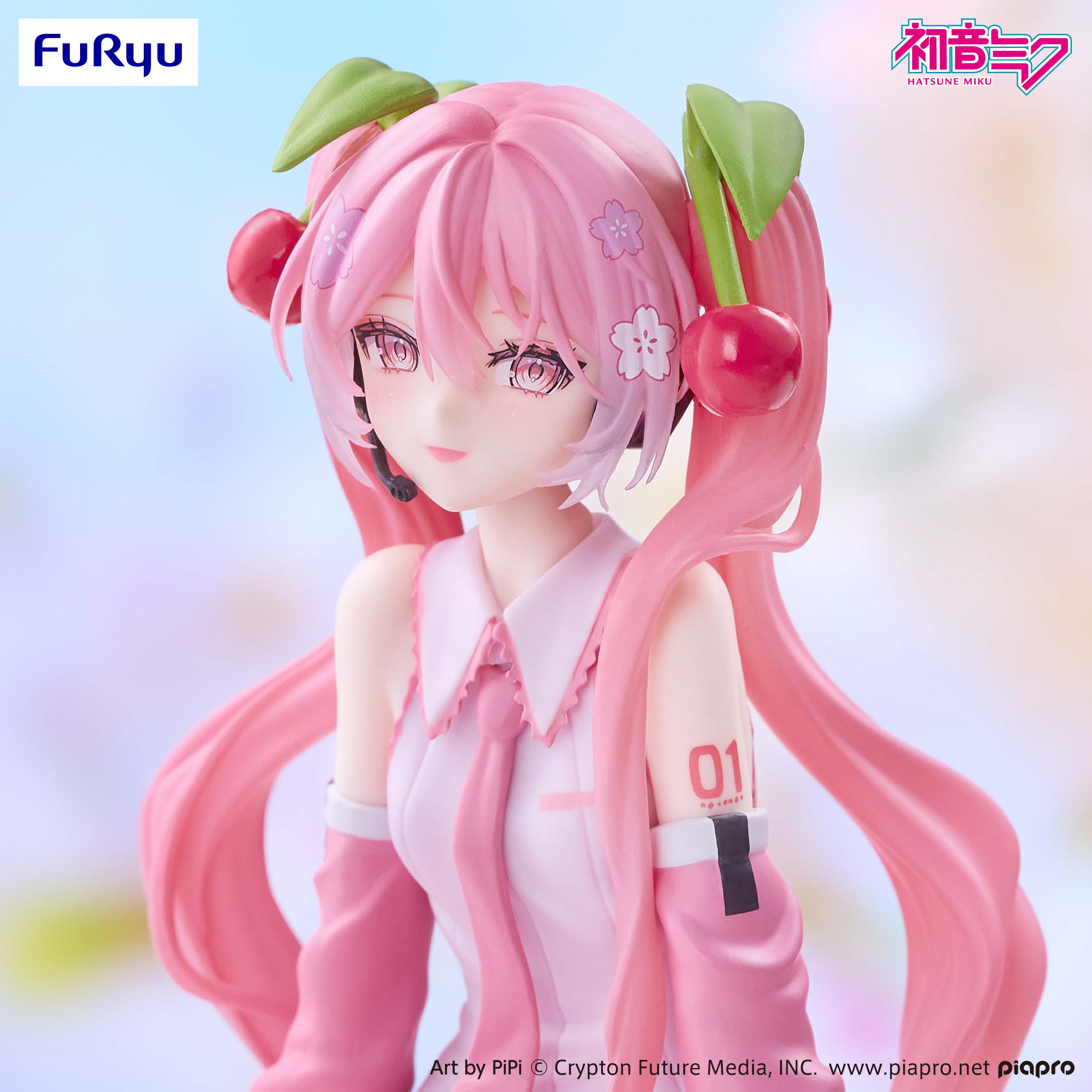 Vocaloid Sakura Miku (2026 Smile Ver.) Noodle Stopper Figure