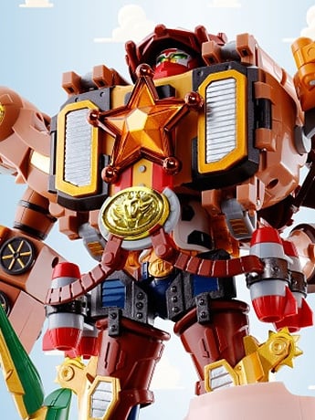 Toy Story Chogokin Combination Woody Robo Sheriff Star Gallery Image 2
