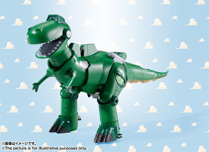 Toy Story Chogokin Combination Woody Robo Sheriff Star Gallery Image 13