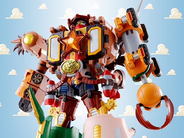 Toy Story Chogokin Combination Woody Robo Sheriff Star Gallery Image 1