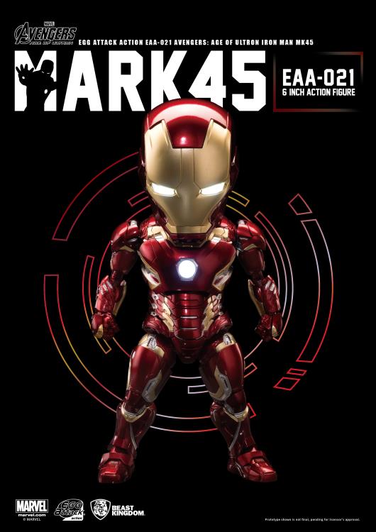 Avengers: Age of Ultron Egg Attack Action EAA-021 Iron Man Mark XLV Gallery Image 5