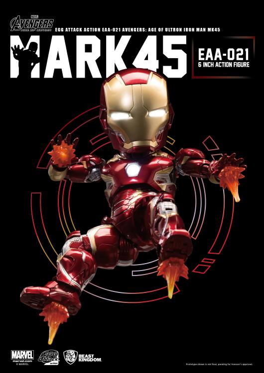 Avengers: Age of Ultron Egg Attack Action EAA-021 Iron Man Mark XLV Gallery Image 7