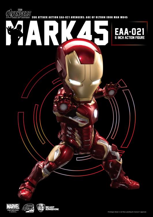Avengers: Age of Ultron Egg Attack Action EAA-021 Iron Man Mark XLV Gallery Image 4