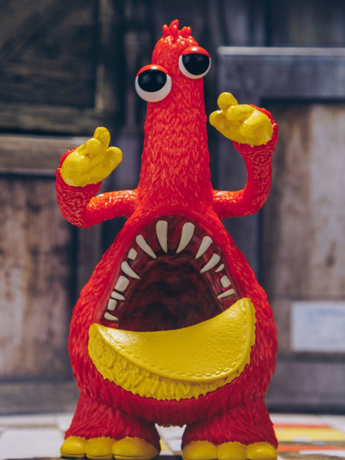 Poppy Playtime Chum Chompkins 4.5-Inch Bendy Figure