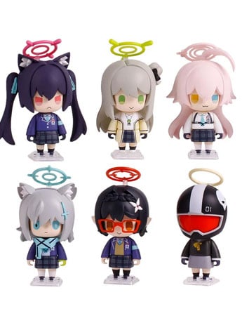 Blue Archive FigRiq Vol.1 Box of 6 Figures