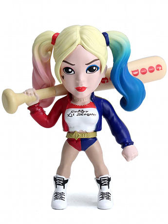 Suicide Squad Metals Die Cast 4" Harley Quinn Figure Gallery Image 2