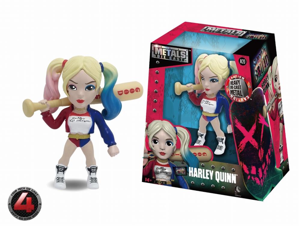 Suicide Squad Metals Die Cast 4" Harley Quinn Figure Gallery Image 5