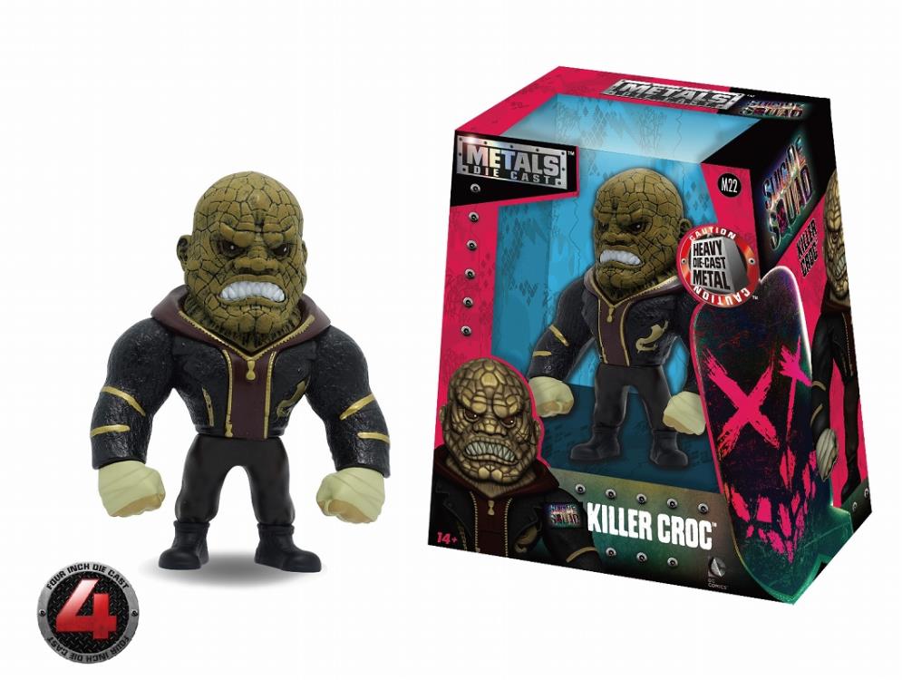 Suicide Squad Metals Die Cast 4"  Killer Croc Figure Gallery Image 6