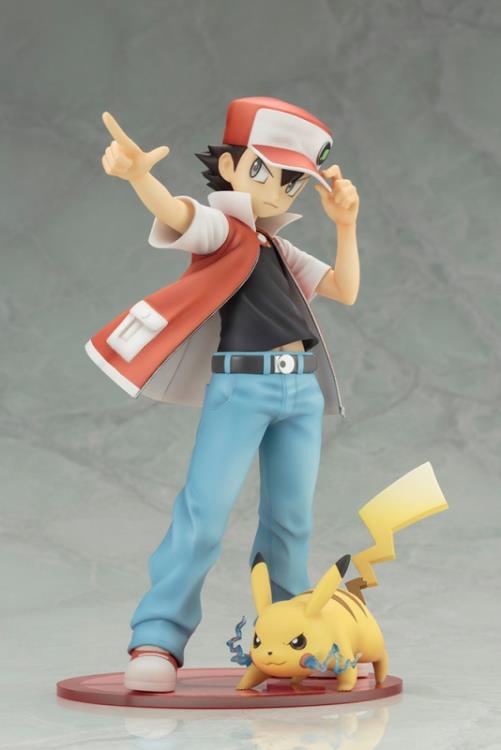 Pokemon ArtFX J Red With Pikachu Figure