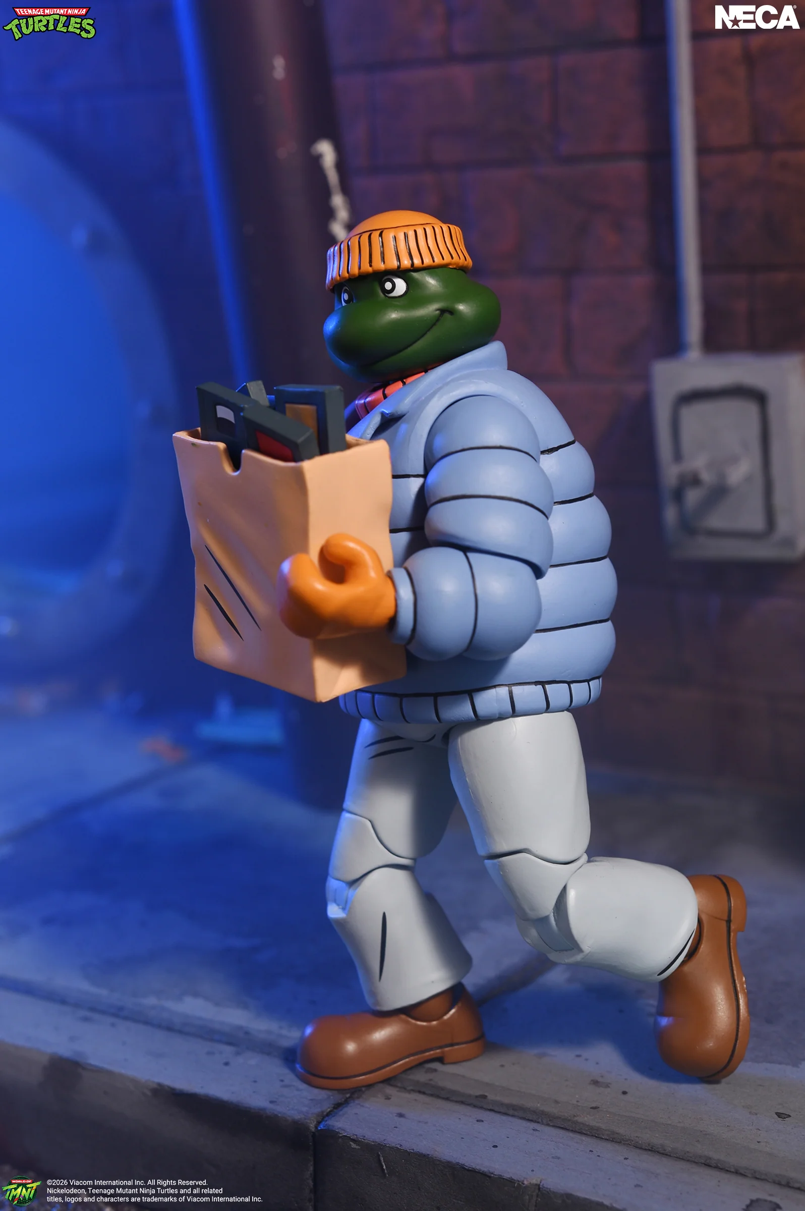 【あさみっち 様】nagonstans ナゴンスタンス ミックスコンパクトTシャ Teenage Mutant Ninja Turtles (Animated Series) Michelangelo