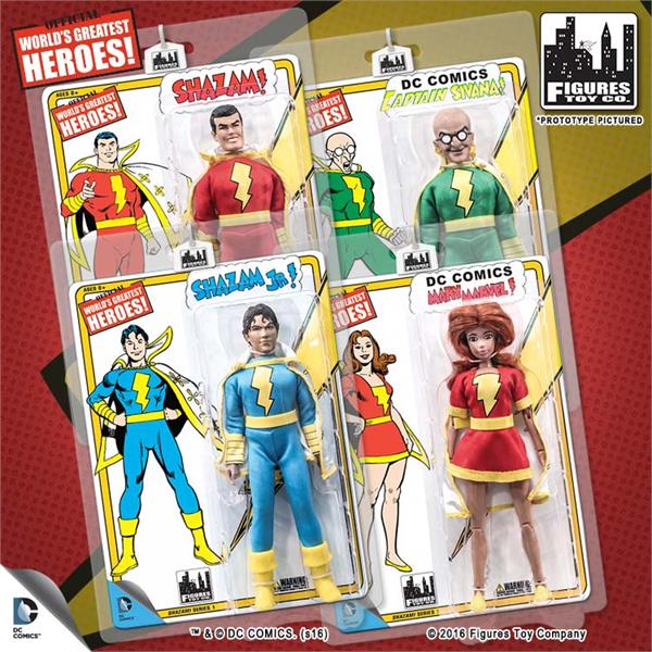 DC World's Greatest Heroes Shazam Series 1 Retro 8