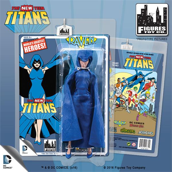 DC Retro 8" New Teen Titans Action Figure Series 01 - Set of 4 Gallery Image 8