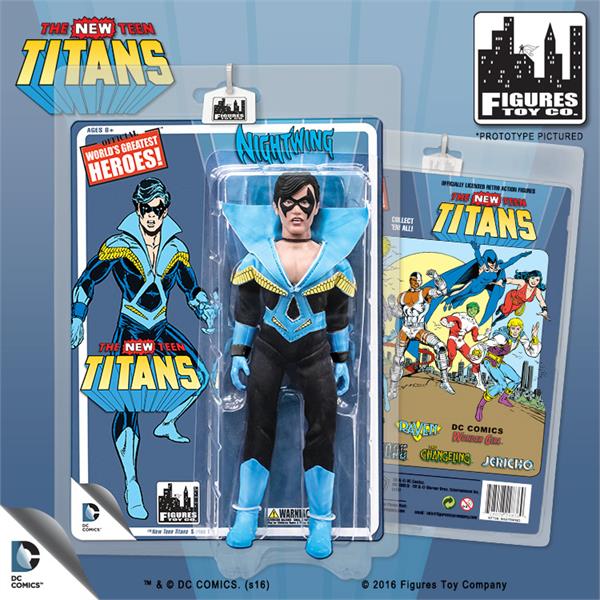 DC Retro 8" New Teen Titans Action Figure Series 01 - Set of 4 Gallery Image 11
