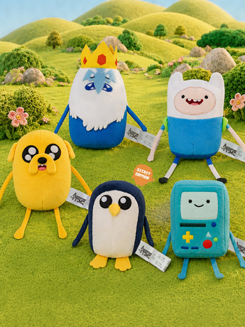 Adventure Time The Flatty PLC-001 Box of 4 Random Plush Charms